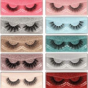 10 Faux Mink Eyelashes 10 Pairs/Styles Mixed Lashes